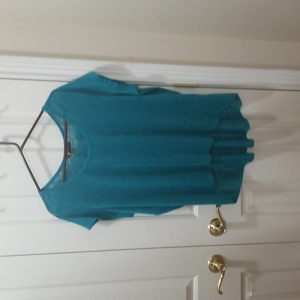 3/$15 Serena Williams teal shirt sz 3X